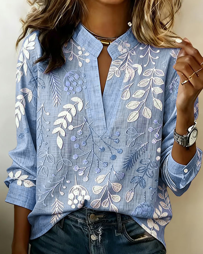 Brielle - Blusa dal tocco morbido
