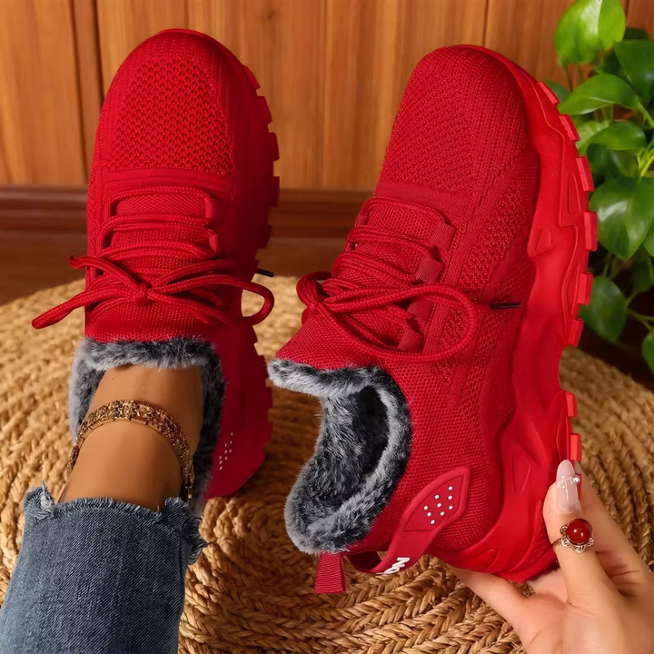 Lirra - Sneakers invernali effetto soft touch