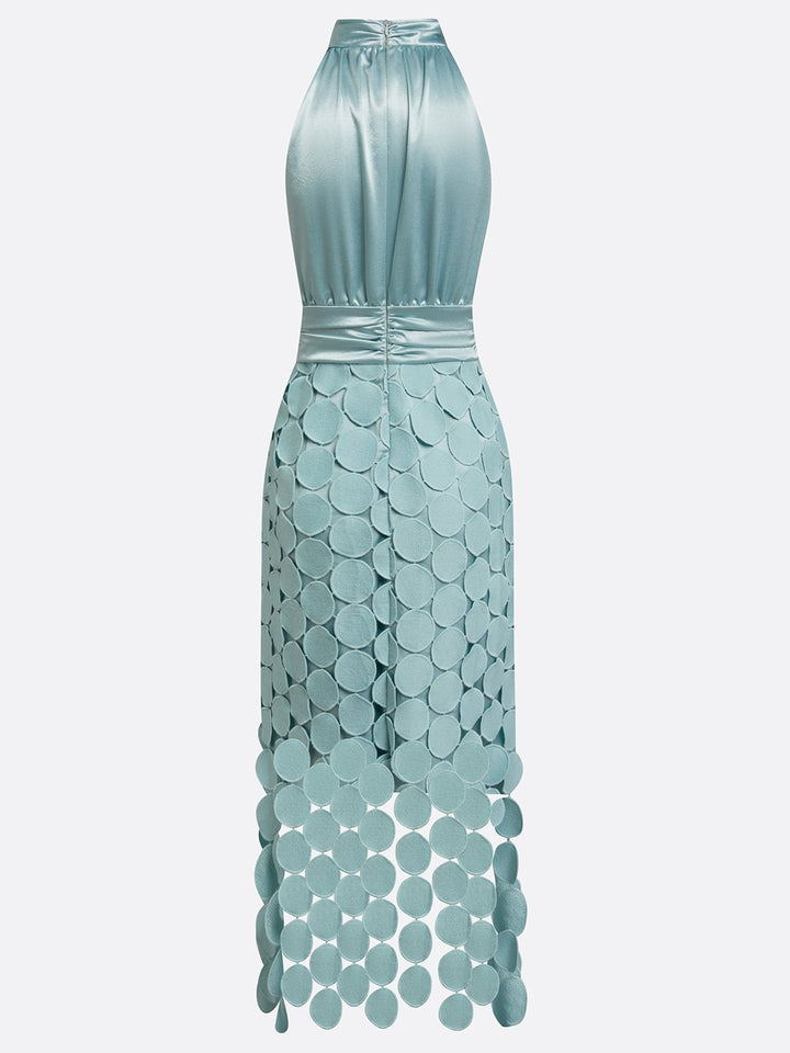 Kateline - Abito midi con scollo all’americana di lusso
