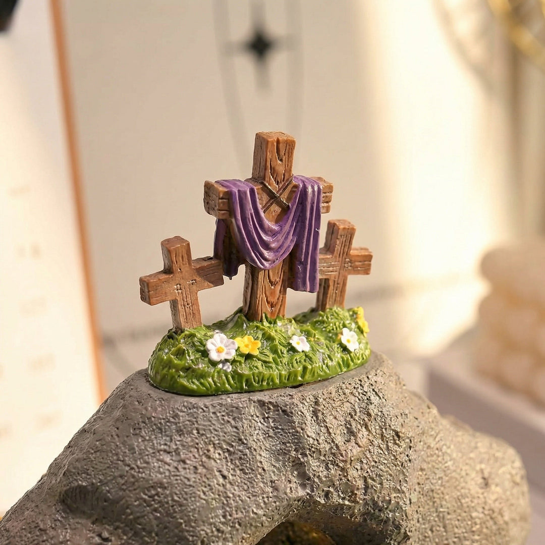 Celinea - Set decorativo della scena della Resurrezione di Pasqua