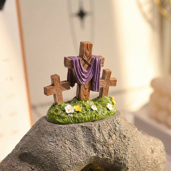 Celinea - Set decorativo della scena della Resurrezione di Pasqua