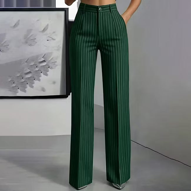 Blyss - Pantaloni sartoriali a righe larghe