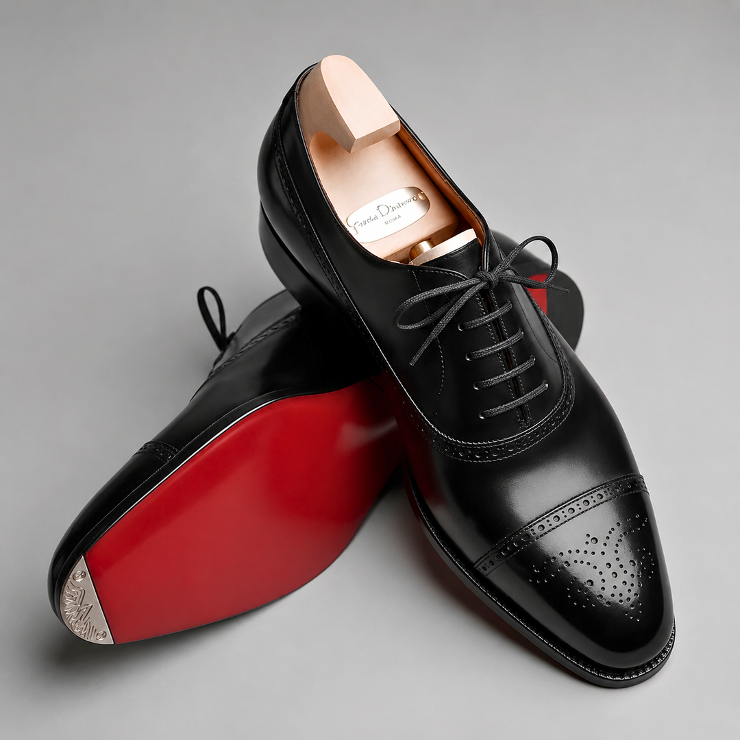 Arvid - Scarpe Oxford premium a punta tonda