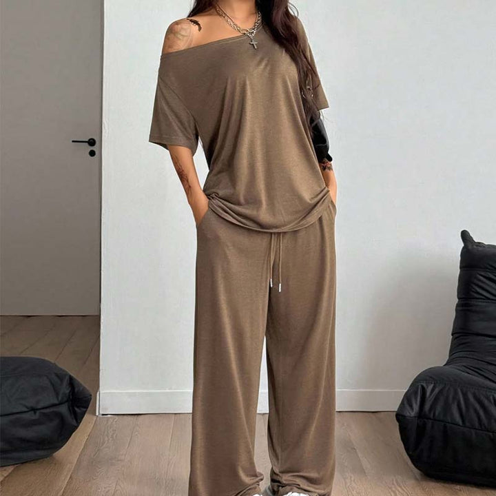 Kaeloria - Coordinato loungewear dal comfort senza sforzo