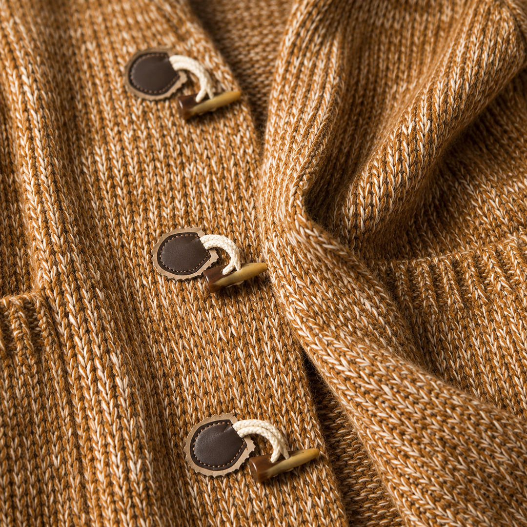 Raevan - Cardigan con cappuccio morbido al tatto