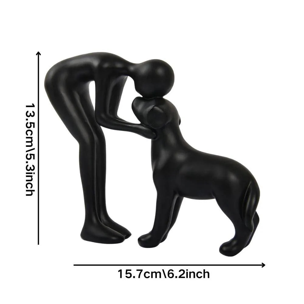 Avaloria - Statuetta scaldacuore per amanti dei cani