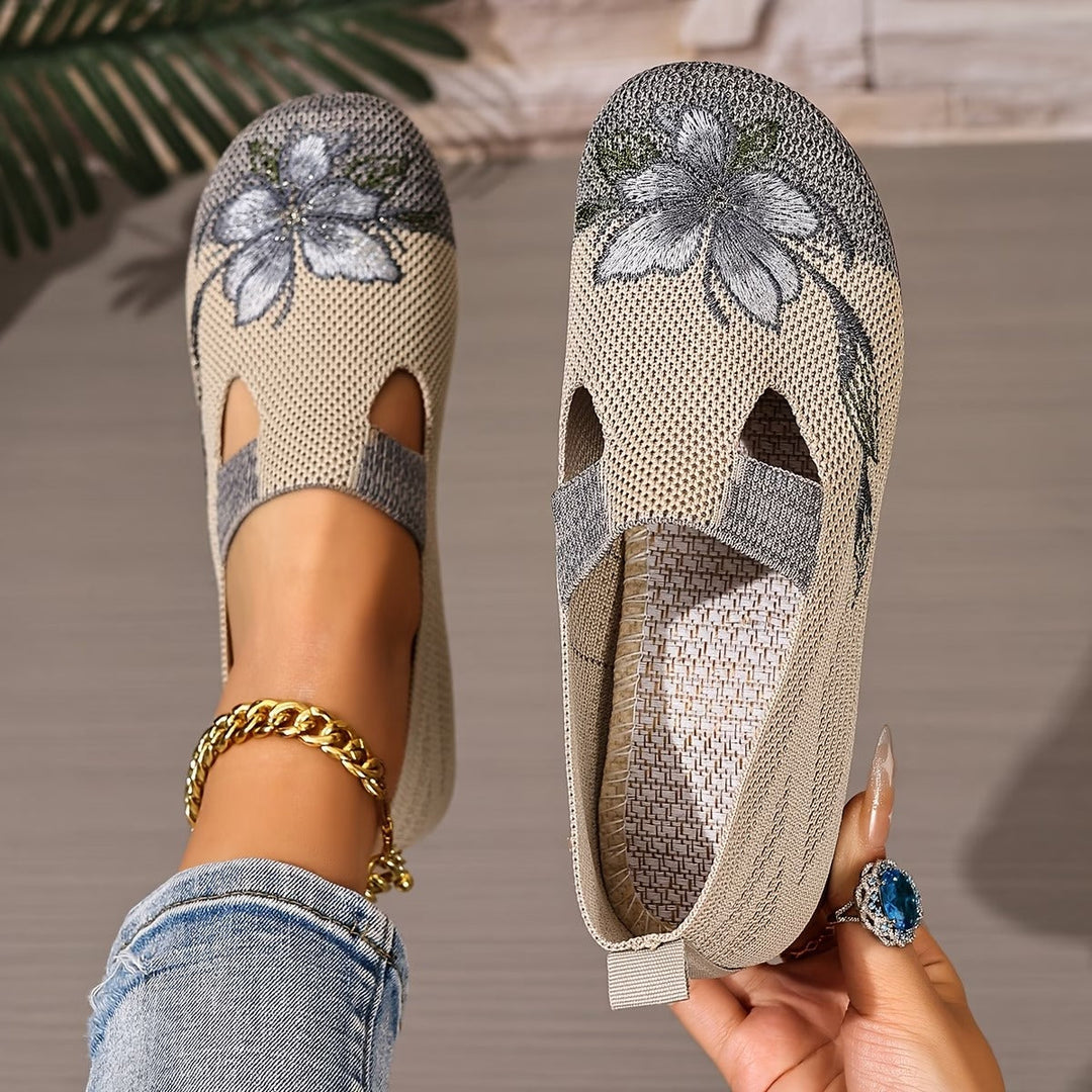 Xara - Ballerine slip-on floreali
