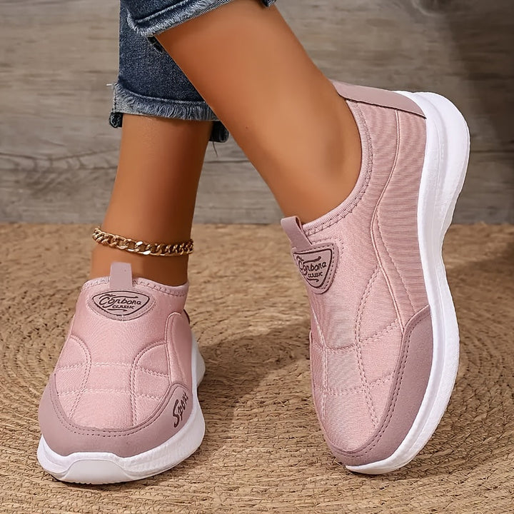 Solirae - Sneakers ortopediche con supporto per la camminata