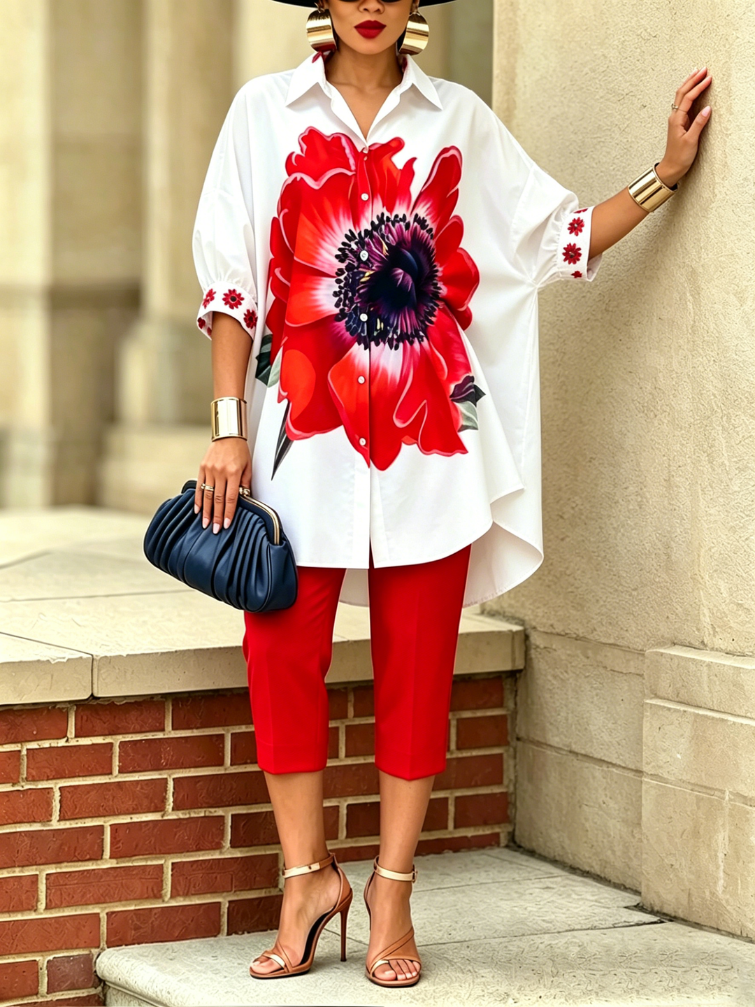 Xaviera - Coordinato boho a due pezzi dal tocco morbido