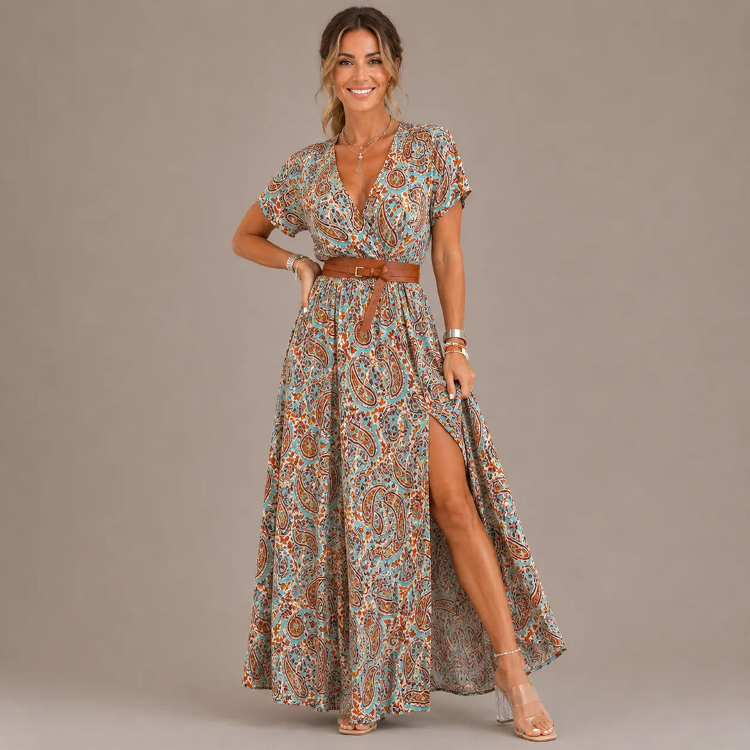 Helisara - Abito lungo boho leggero