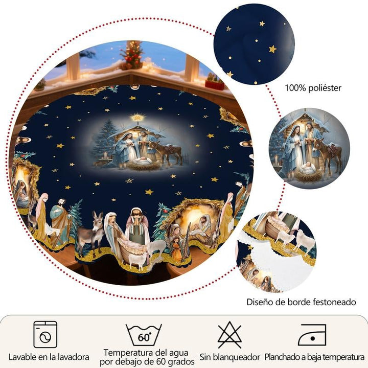 Isanisse - Tovaglia Decorativa di Natale