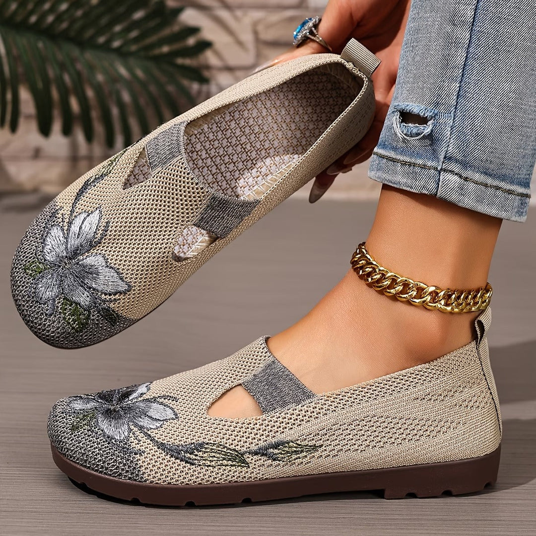 Xara - Ballerine slip-on floreali