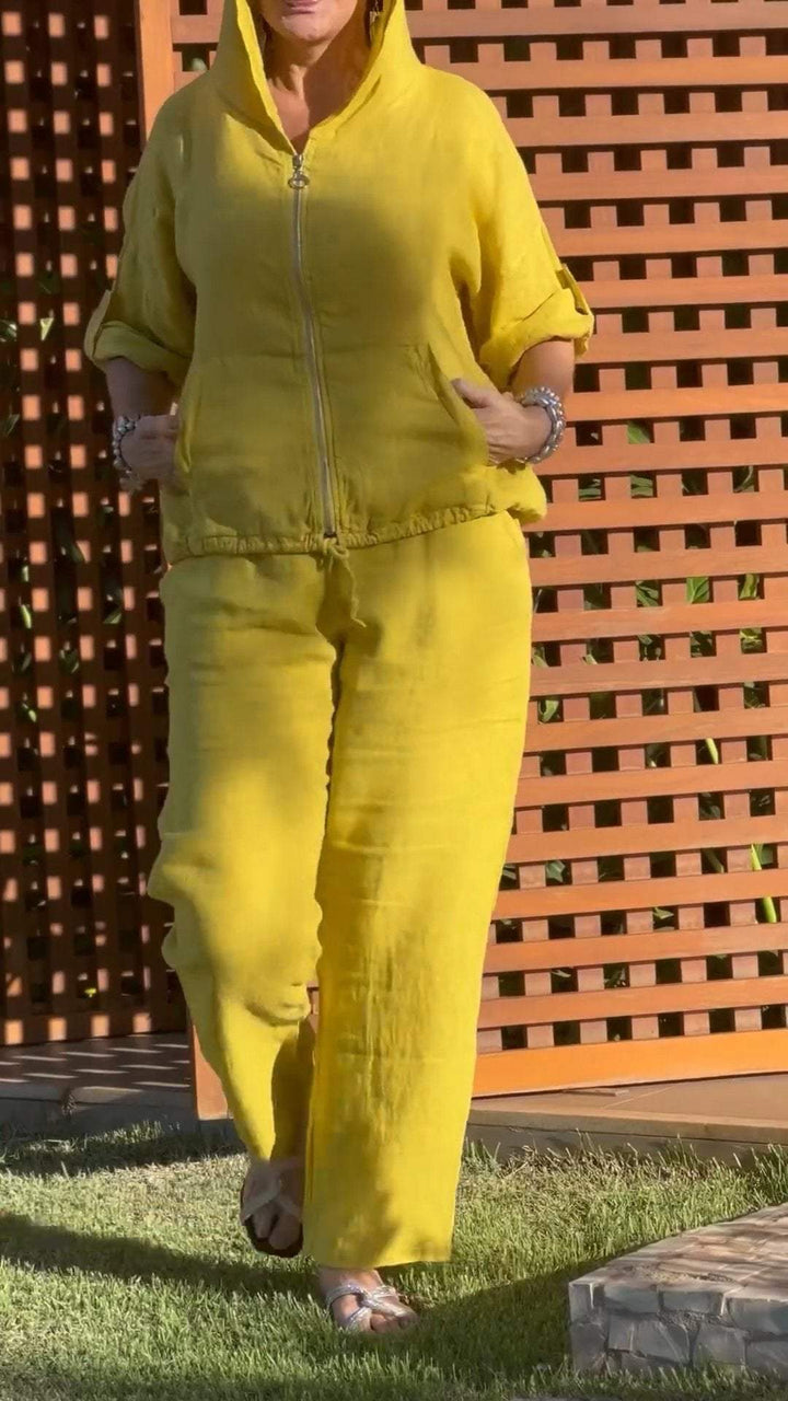 Florina - Coordinato con felpa con zip e pantaloni