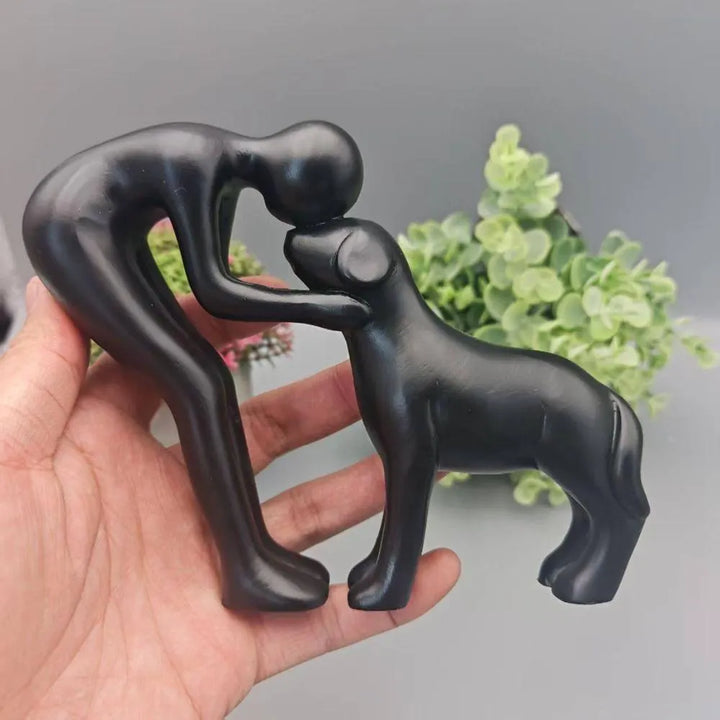 Avaloria - Statuetta scaldacuore per amanti dei cani