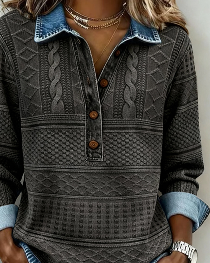 Orlissey - Camicia a bottoni testurizzata