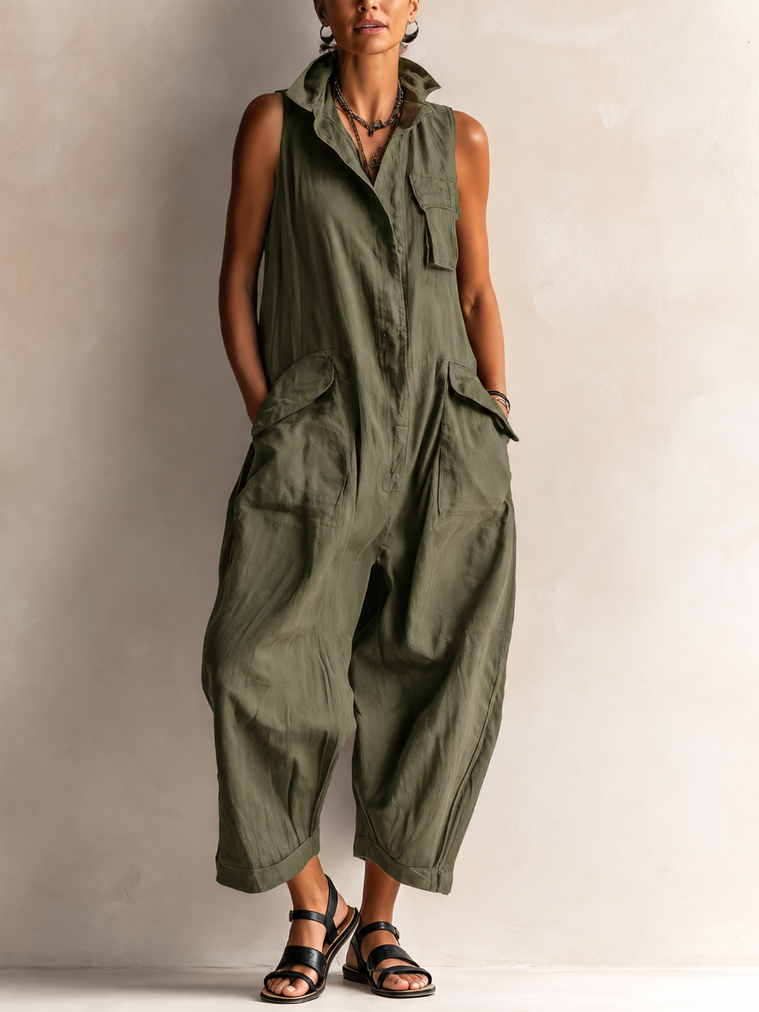 Nerine - Tuta cargo soft touch