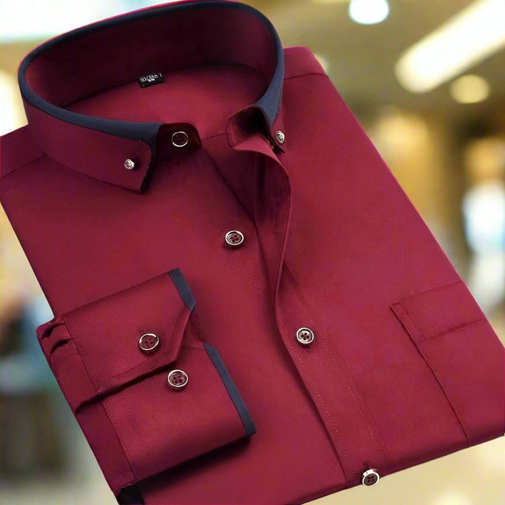 Falken - Camicia premium con abbottonatura frontale
