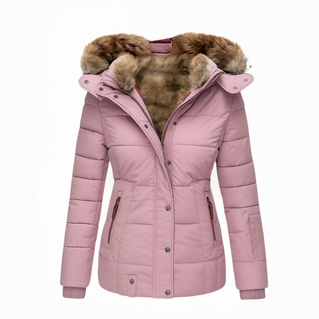 Laurinra - Cappotto Casual Elegante con Cappuccio
