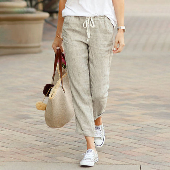 Lisette - Pantaloni traspiranti con coulisse