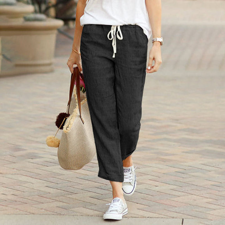 Lisette - Pantaloni traspiranti con coulisse