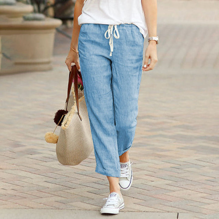 Lisette - Pantaloni traspiranti con coulisse
