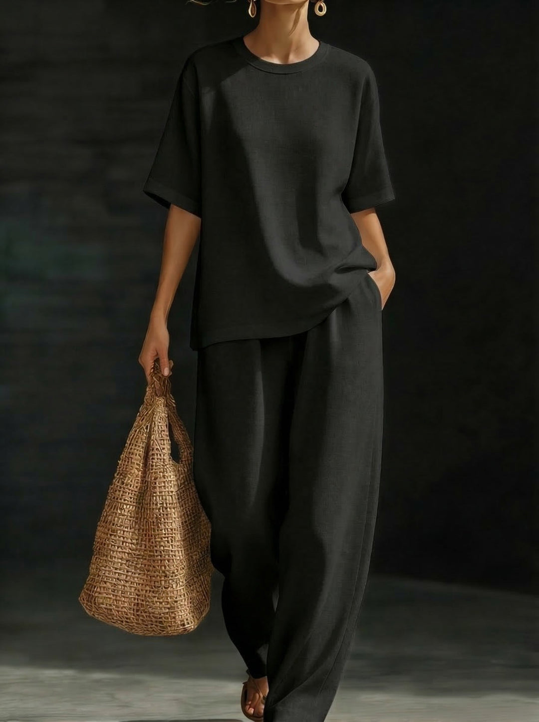 Carenza - Coordinato due pezzi oversize
