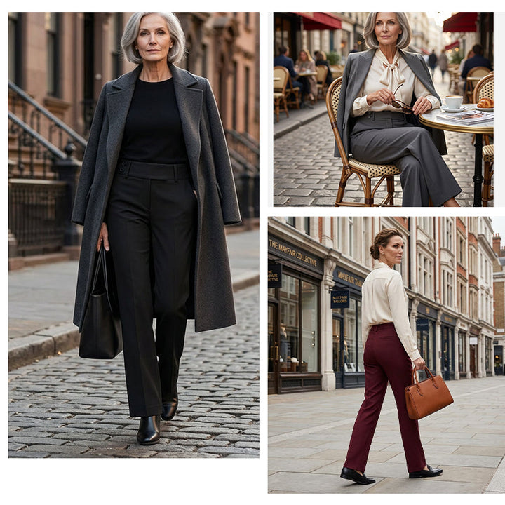 Elowra - Pantaloni a zampa su misura