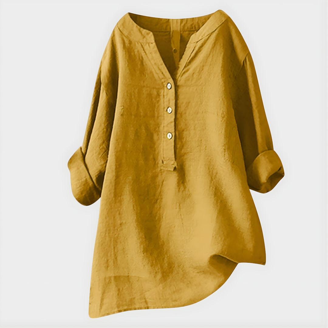 Fenella - Blusa tunica con bottoni