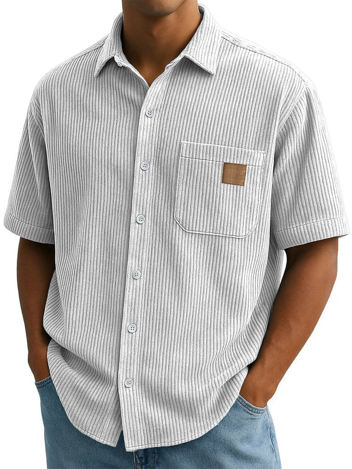 Anwick - Camicia morbida a costine