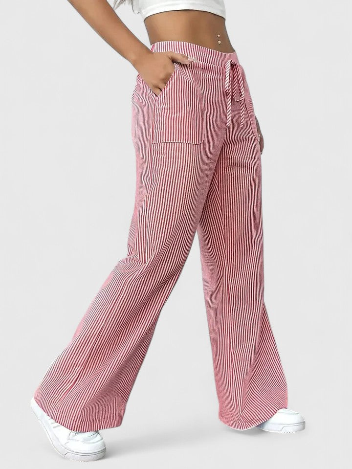 Chelsea - Pantaloni con coulisse morbidi al tatto