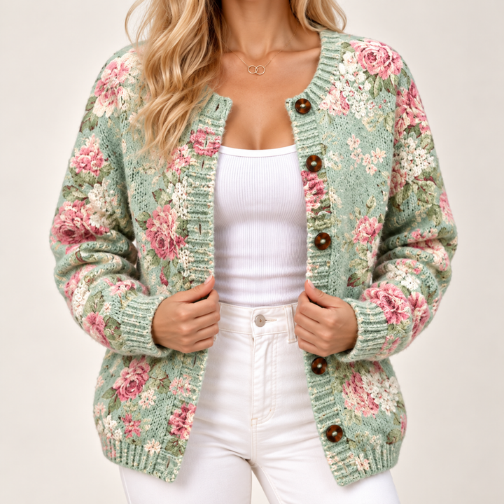 Elowyn - Cardigan morbido al tatto