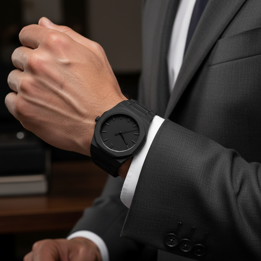 Nevrick - Orologio ottagonale Stealth