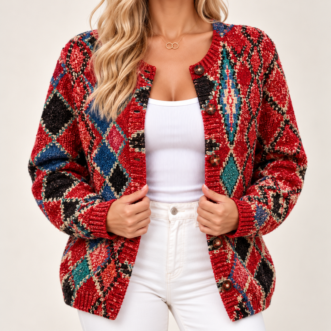Elowyn - Cardigan morbido al tatto