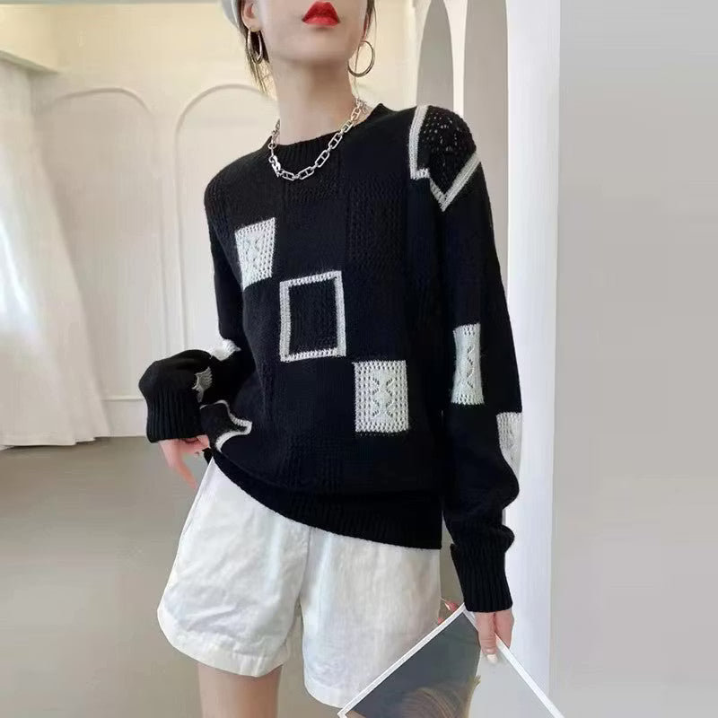 Adorelle - Maglione patchwork artistico