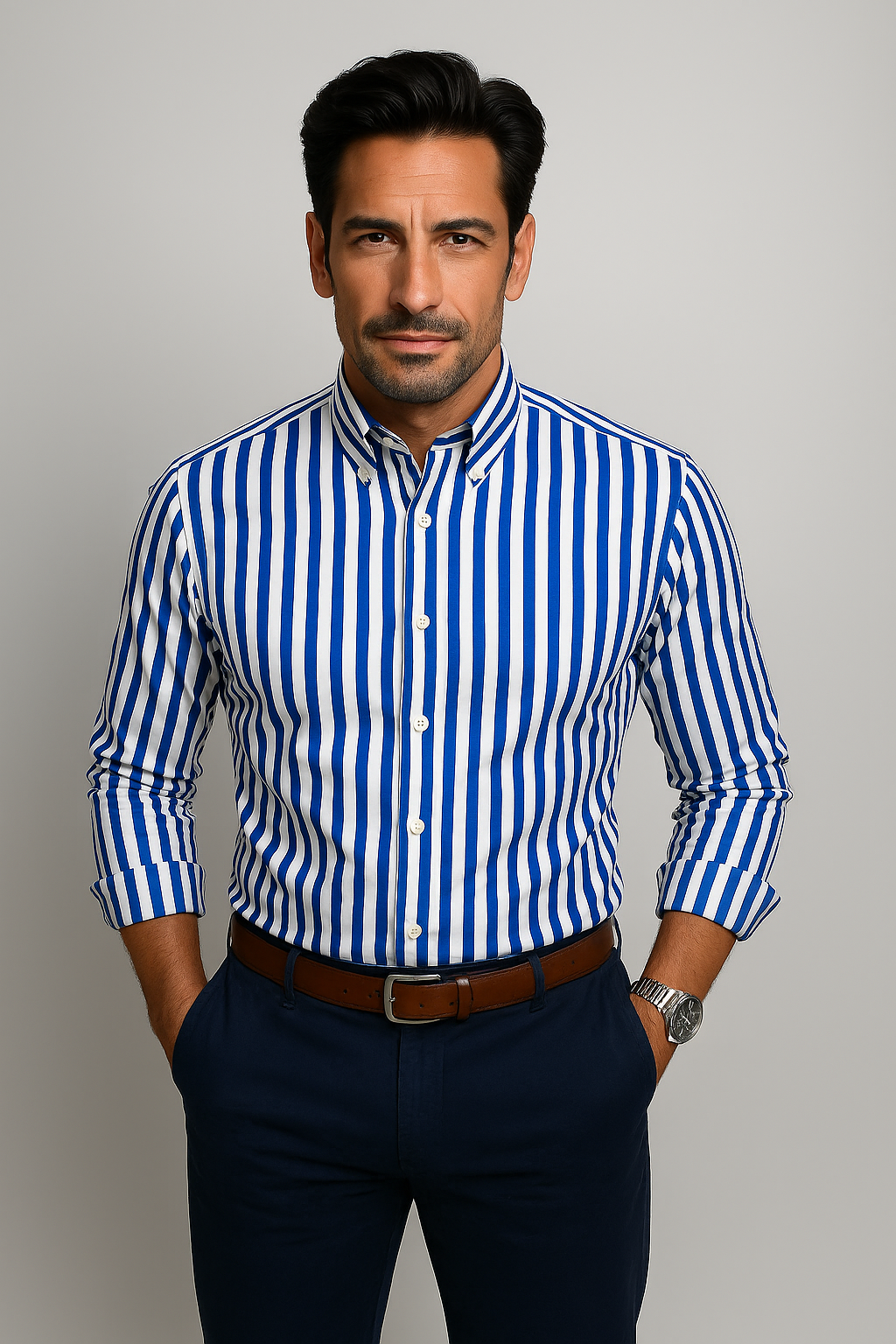 Gareno - Camicia sartoriale a righe