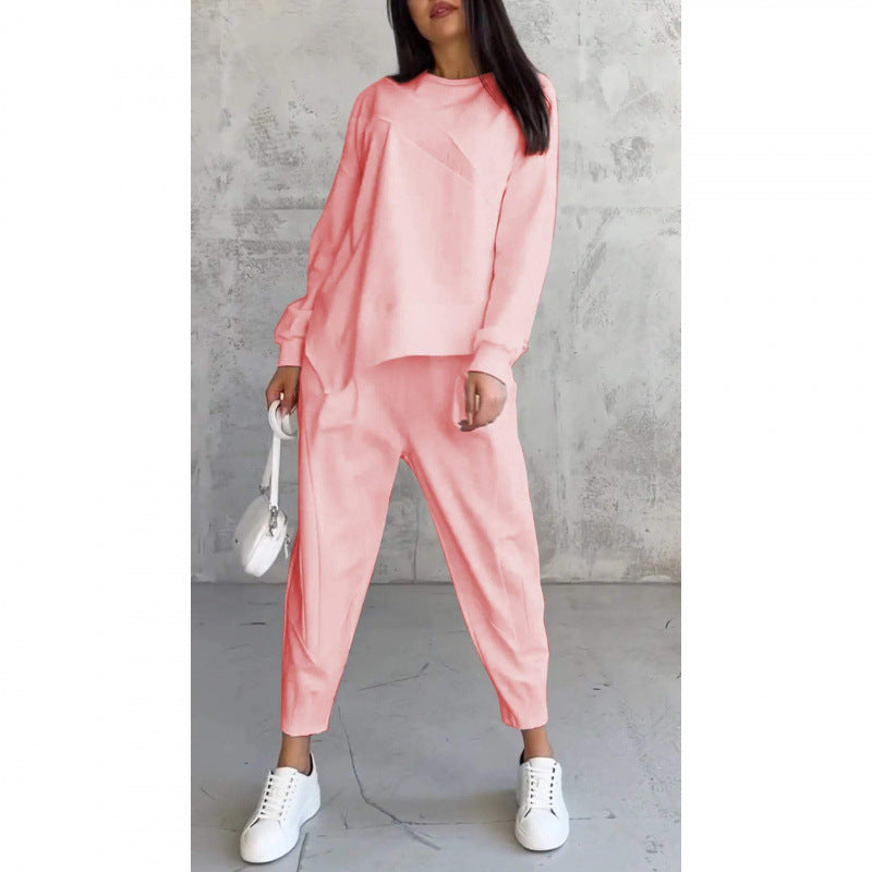 Eulavie - Completo loungewear oversize effetto soft touch