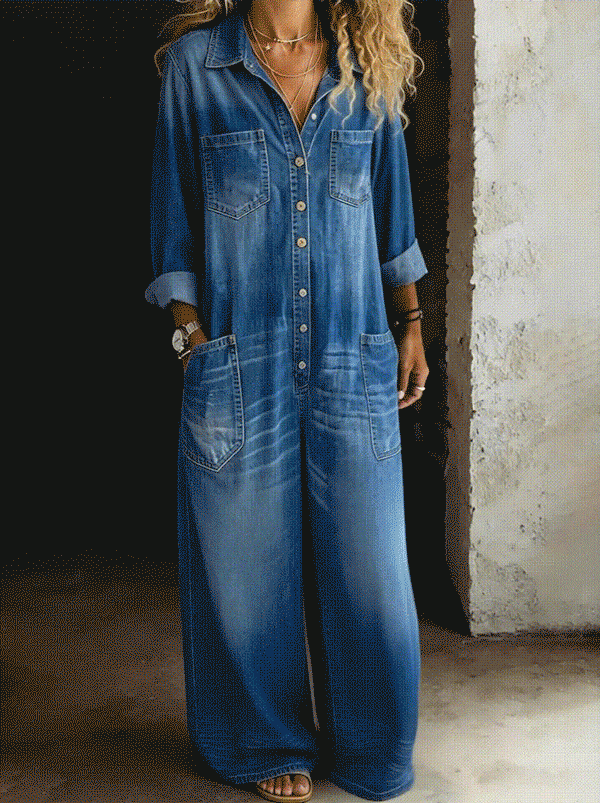 Thalassa - Salopette casual in denim
