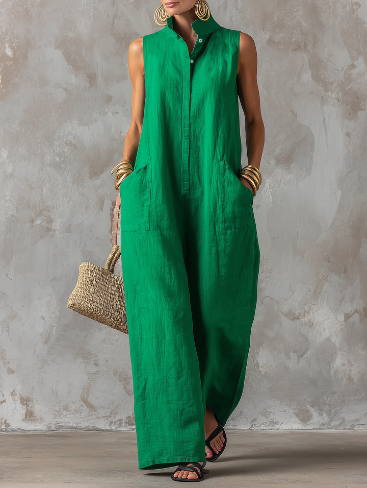 Ondine - Salopette leggera a bretelle