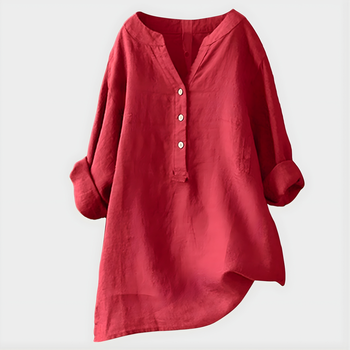 Fenella - Blusa tunica con bottoni