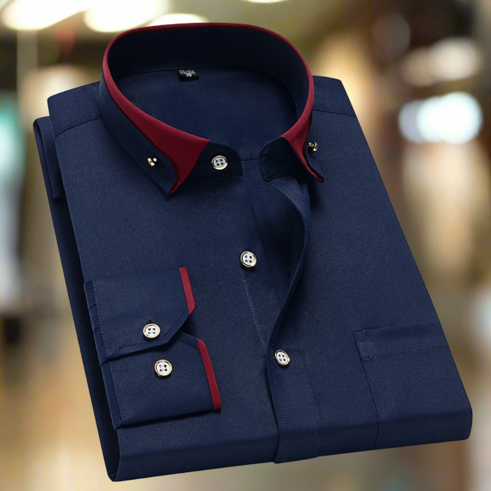 Falken - Camicia premium con abbottonatura frontale