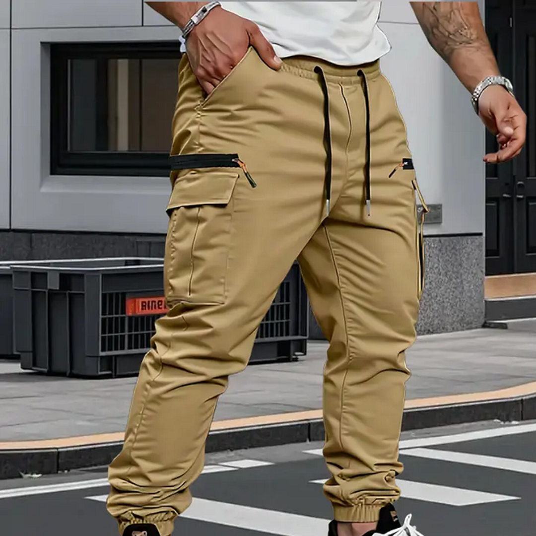 Aldric - Pantaloni cargo jogger stretch performanti