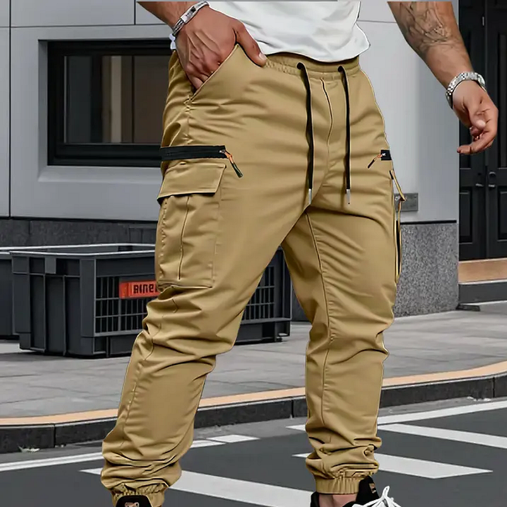 Aldric - Pantaloni cargo jogger stretch performanti