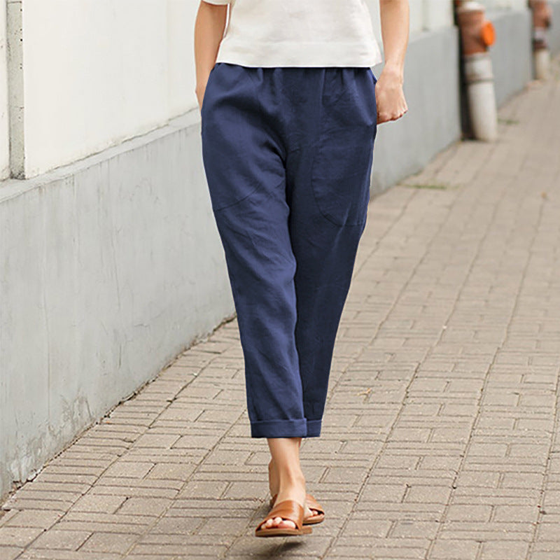 Lyra - Pantaloni sartoriali a gamba dritta