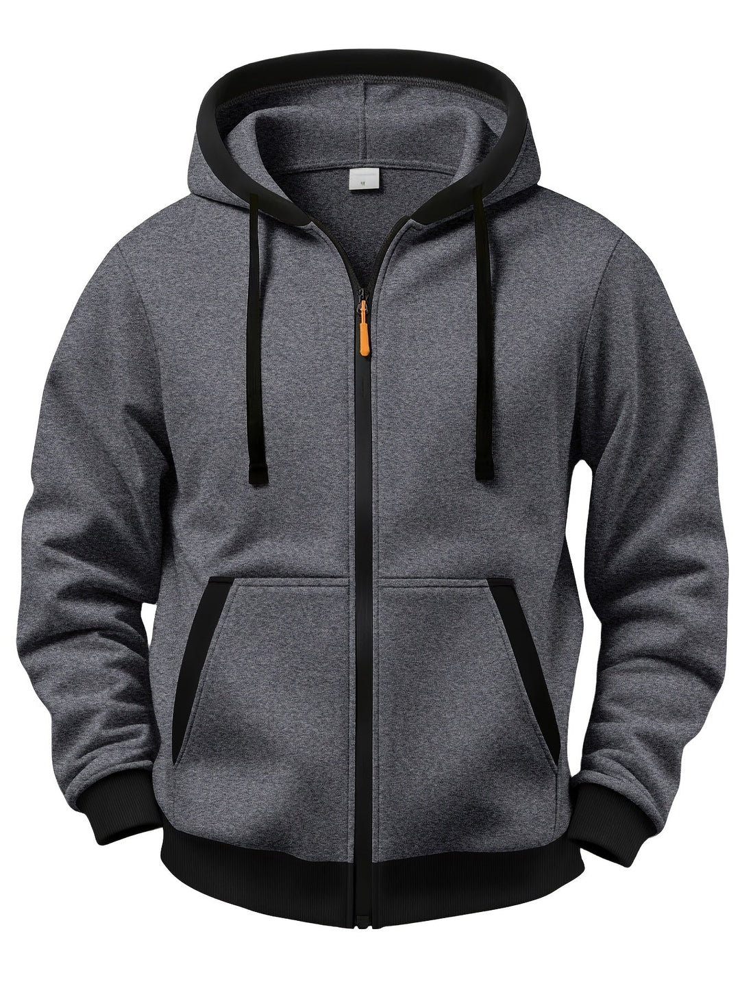 Brenner - Felpa con cappuccio full-zip morbida al tatto