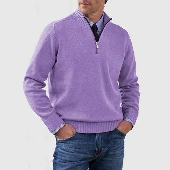 Delvian - Maglione Casual Elegante