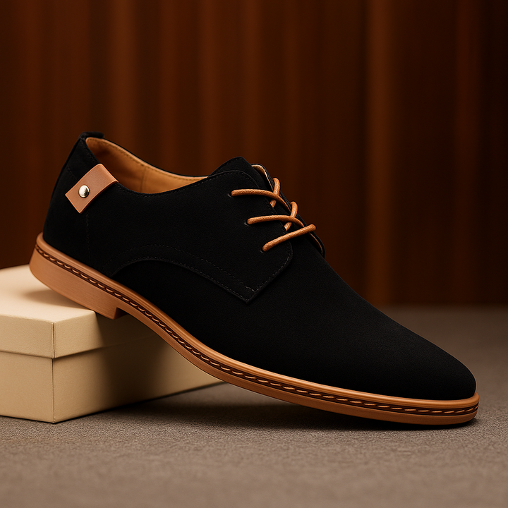 Blaine - Scarpe stringate testurizzate