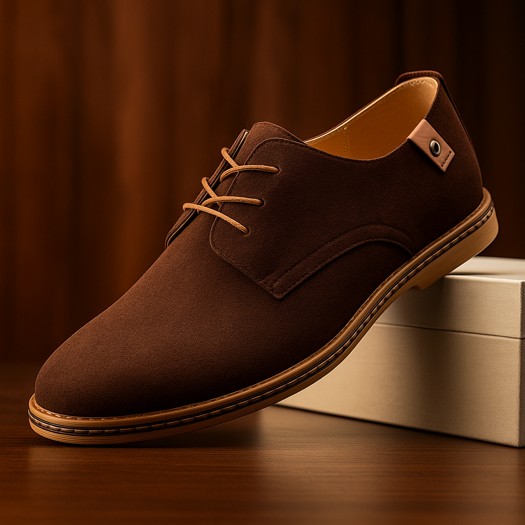 Blaine - Scarpe stringate testurizzate