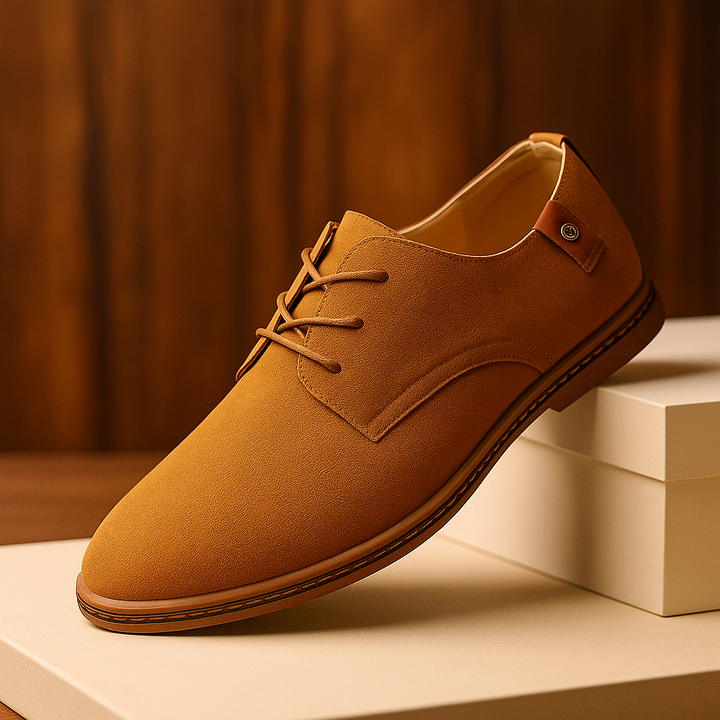 Blaine - Scarpe stringate testurizzate