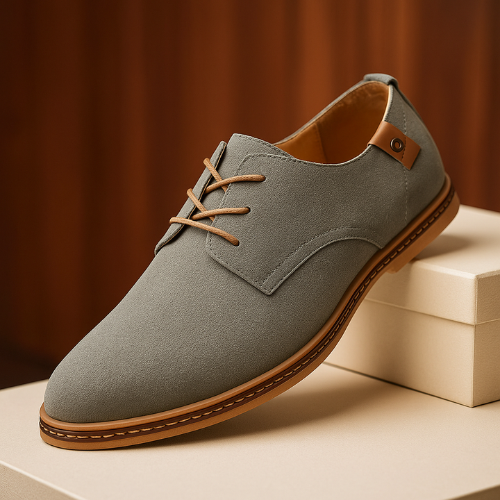 Blaine - Scarpe stringate testurizzate