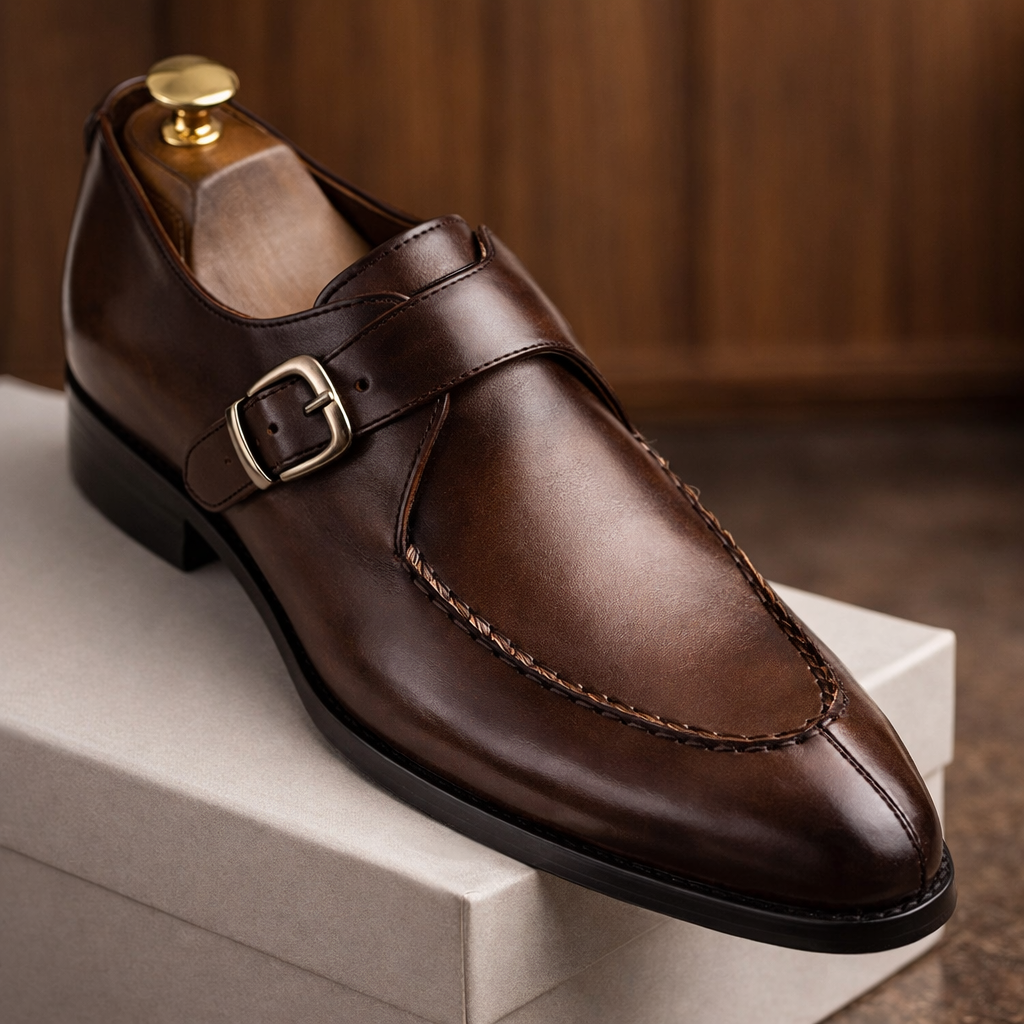 Isaias - Scarpe eleganti con fibbia lucida